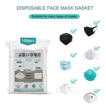 Load image into Gallery viewer, 100 PCS Disposable Activated Carbon Mask Filter Cartridge